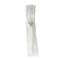 Boardwalk Heavyweight Wrapped Polystyrene Cutlery, Fork, White, 1000PK BWKFORKWHPSIW - alternate 1
